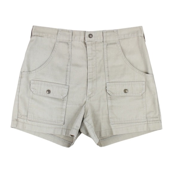 Pants - Vintage Khaki Cargo Shorts Women's Size 34 High Rise Utility